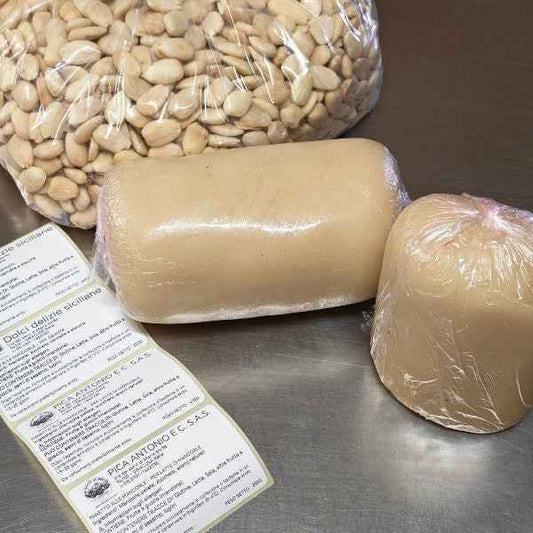 Panetto latte di mandorla 600g - Per 3 litri - Dolci delizie siciliane