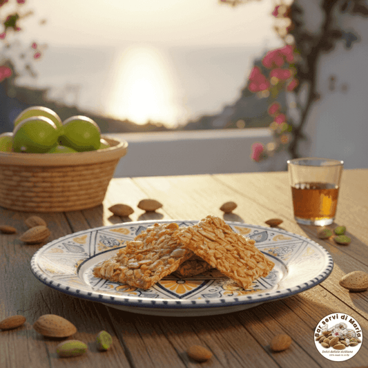 Torroncini sfoglia croccanti alle mandorle