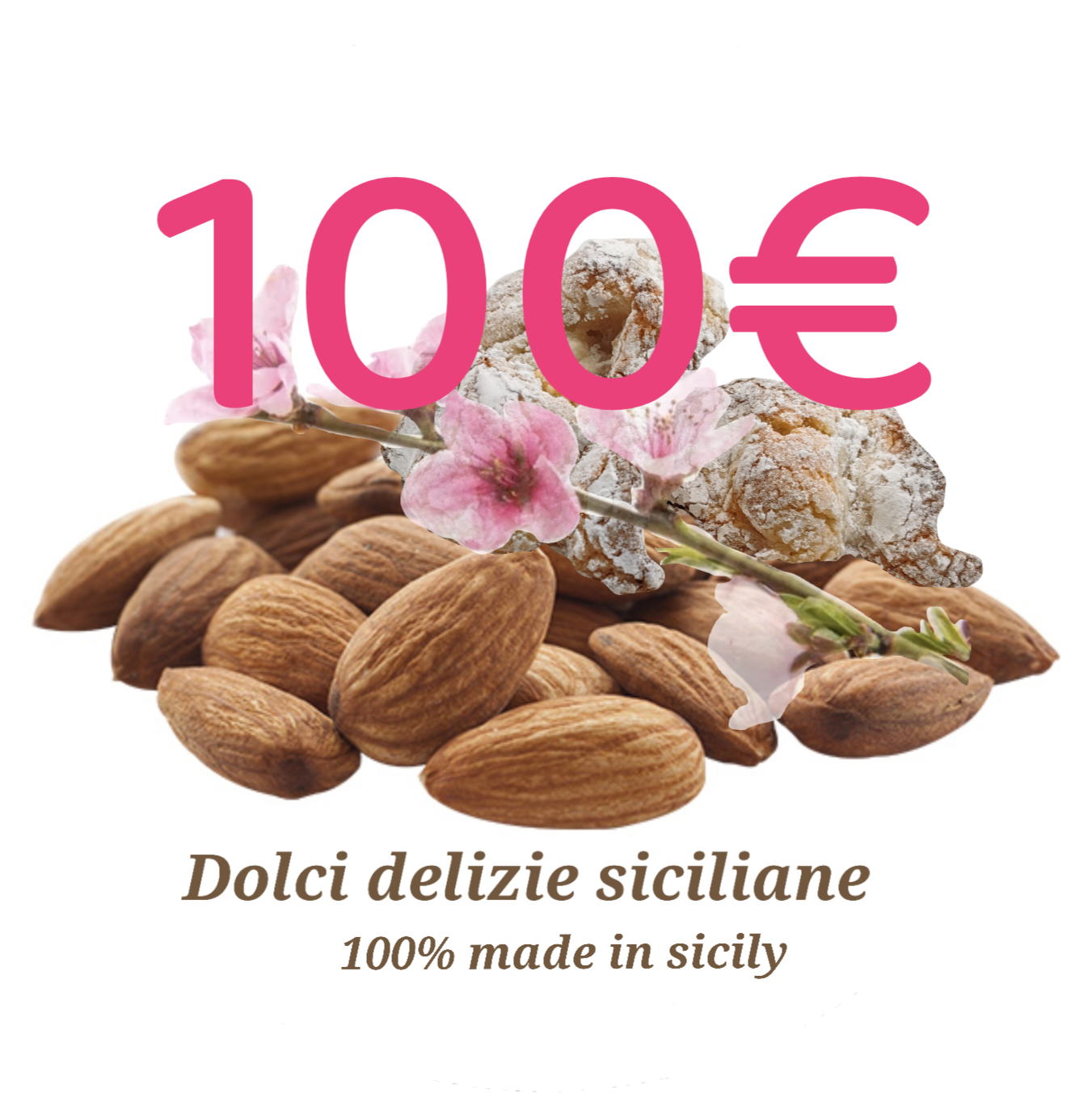 Gift card buono regalo 100€ dolci delizie siciliane