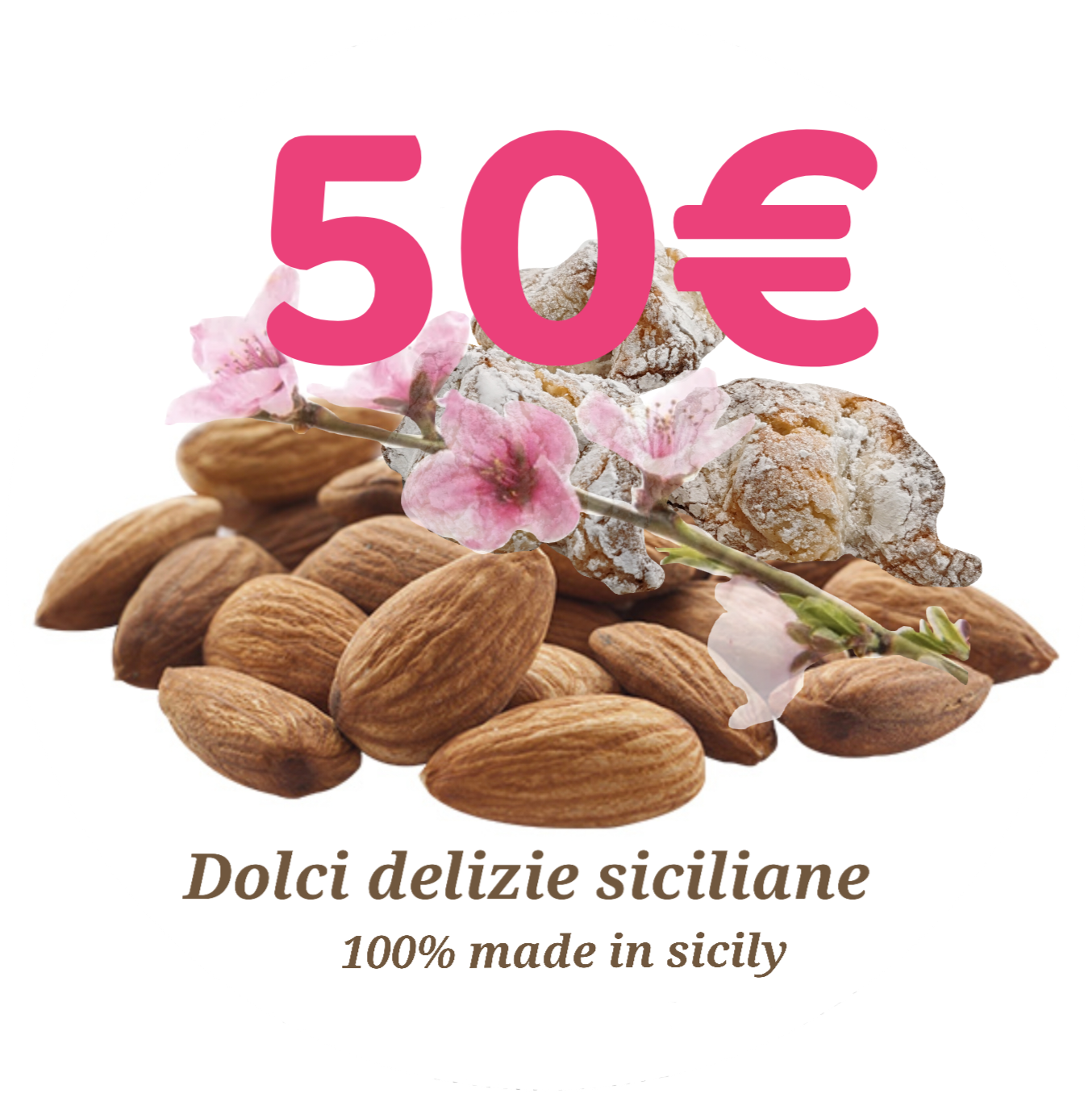 Gift card buono regalo 50€ dolci delizie siciliane