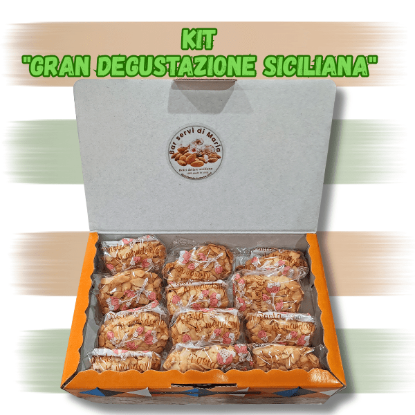 Kit "Gran Degustazione Siciliana" – 4x500g - Dolci delizie siciliane