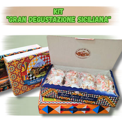 Kit "Gran Degustazione Siciliana" – 4x500g - Dolci delizie siciliane