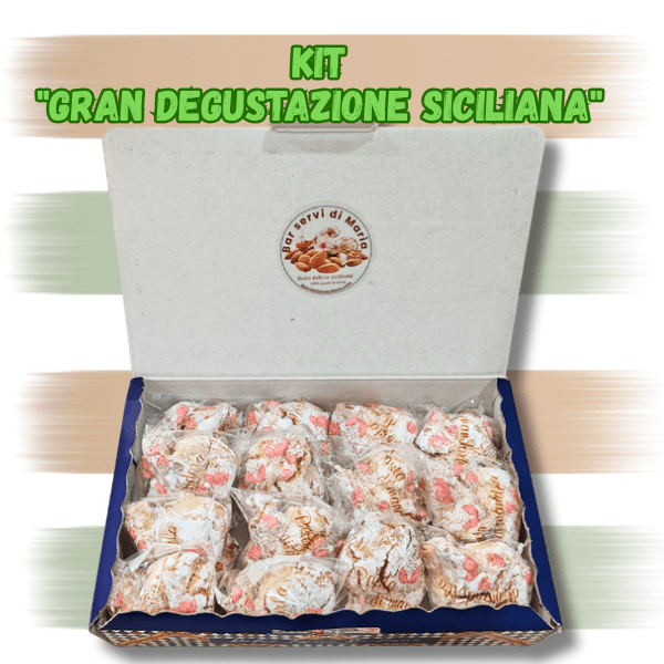 Kit "Gran Degustazione Siciliana" – 4x500g - Dolci delizie siciliane