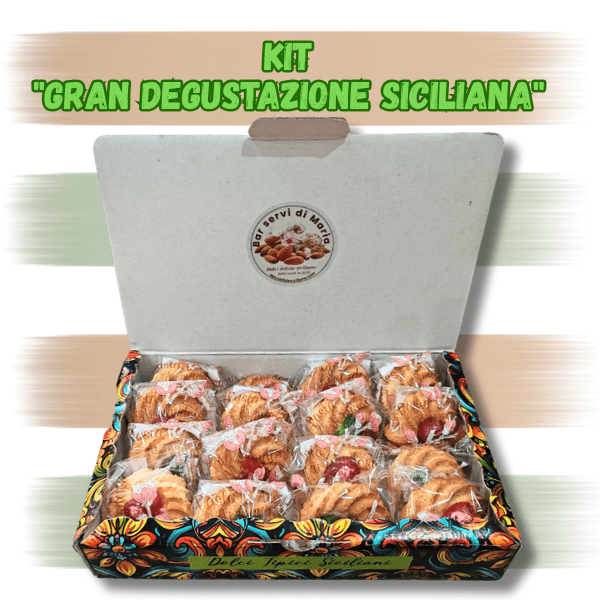 Kit "Gran Degustazione Siciliana" – 4x500g - Dolci delizie siciliane