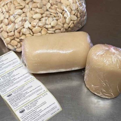 Panetto latte di mandorla 600g - Per 3 litri - Dolci delizie siciliane